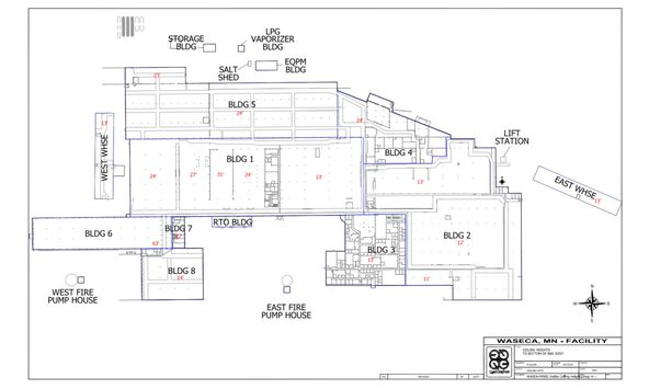 Southern MN Industrial/Distribution - For Lease: 2300 Brown Avenue, Waseca, MN 56093